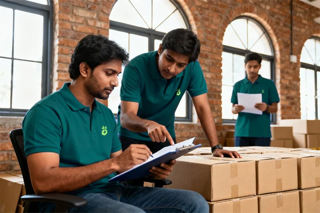 Pineverse team on stage at the Mumbai logistics milestone event, March 2025